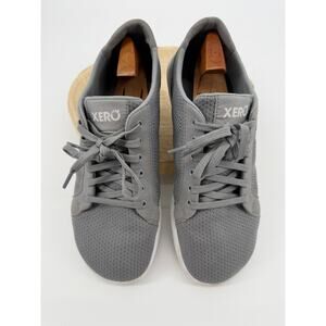 Xero Barefoot Shoes Mens 9.5 Gray Canvas Dillon Sneakers Minimalist